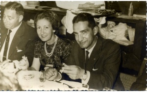 1962 - En el banquete
